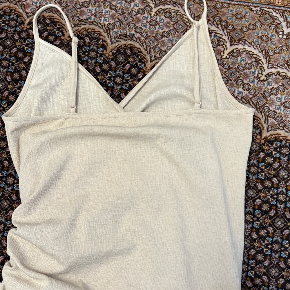 Mango Cream Midi Dress - Picture 7 of 7